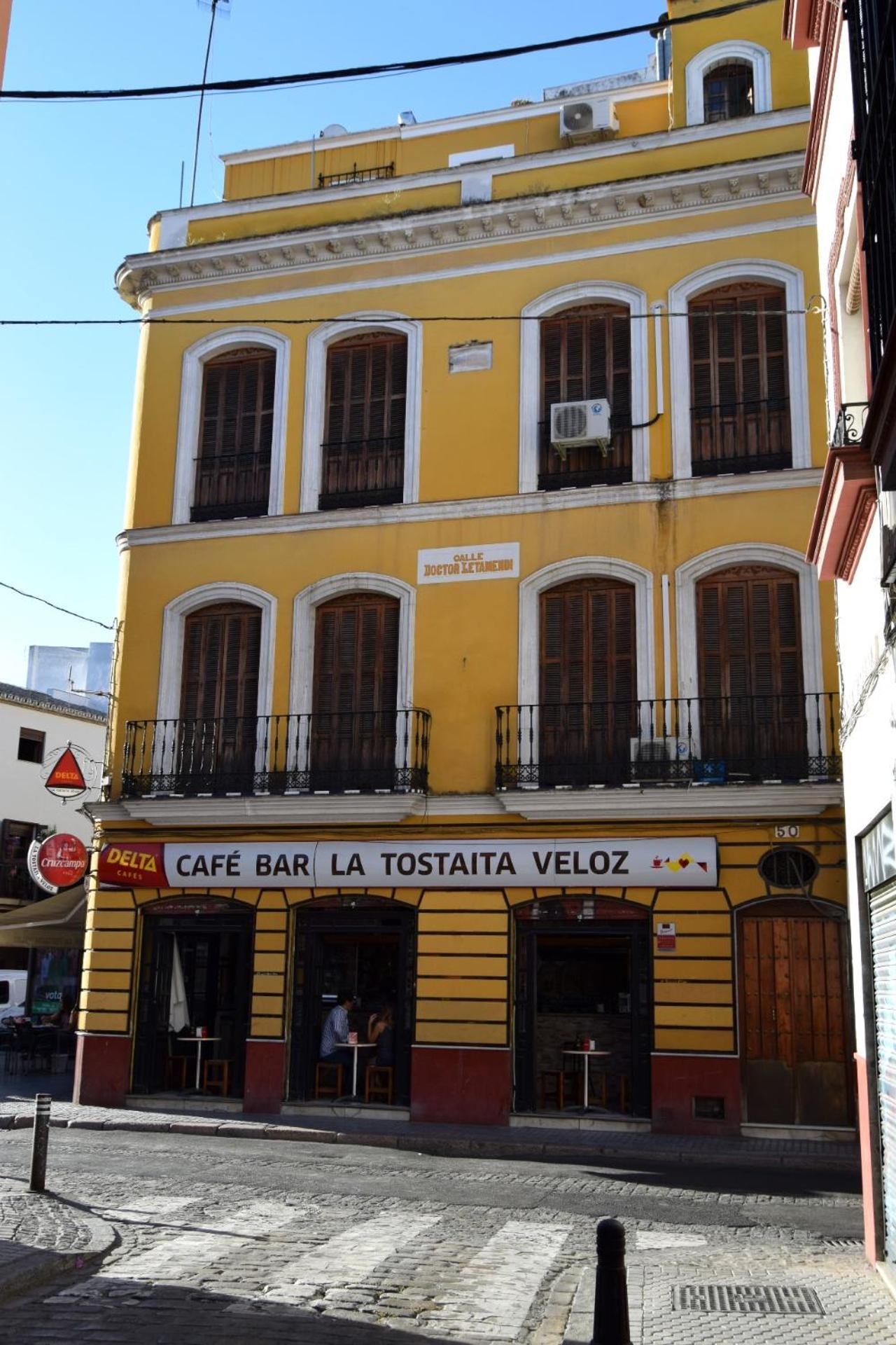 Apartamento Calle Feria Sevilla Exterior foto